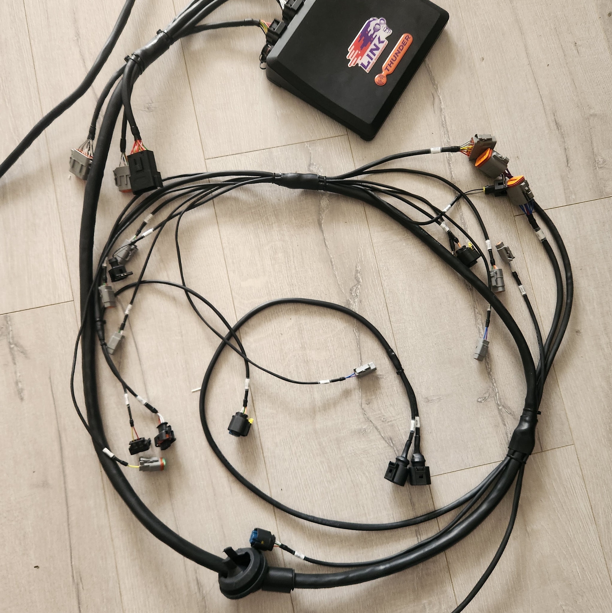 Custom motorsport wiring loom built from scratch by SM Automotive Solutions